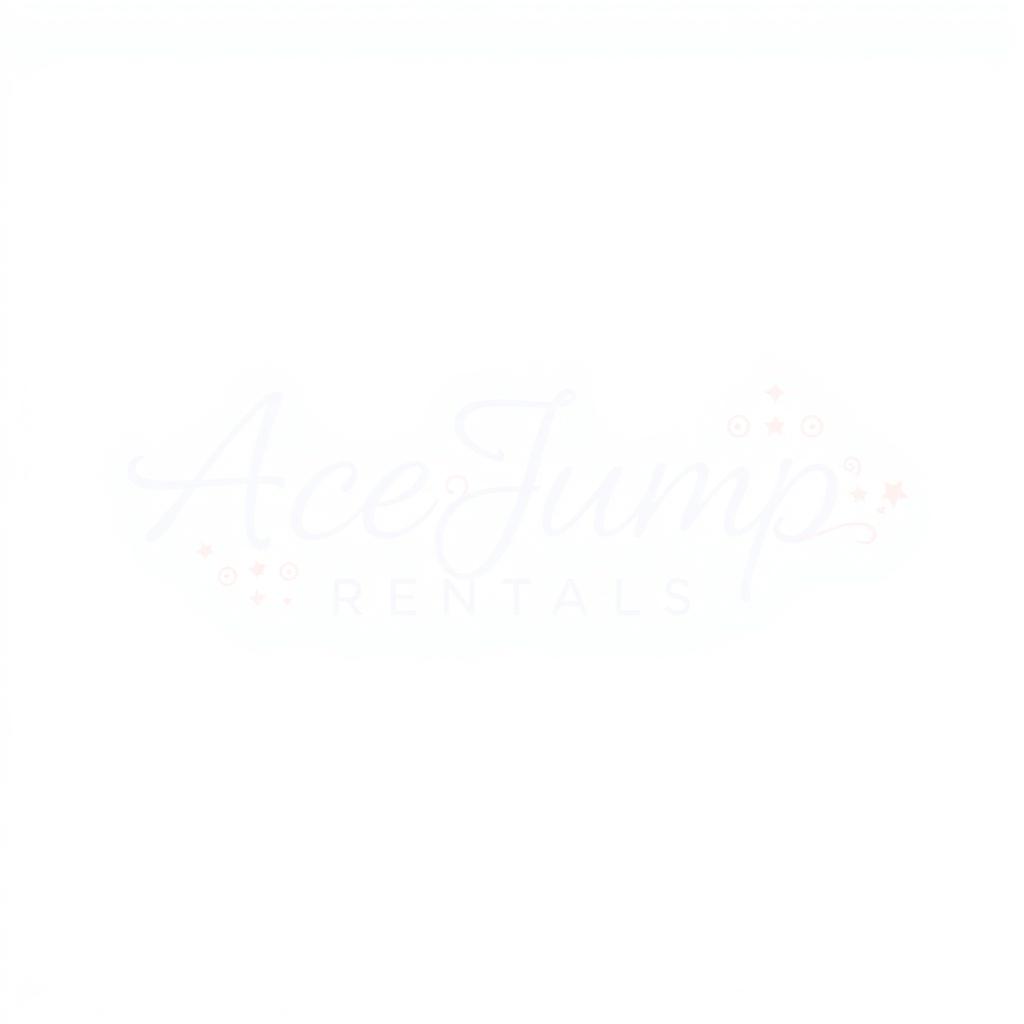 Thin pale baby blue cursive script logo with light pink swirls , barely visible